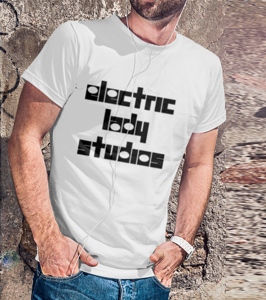 Electric Lady Studios 1970s Ringer Store T-Shirt