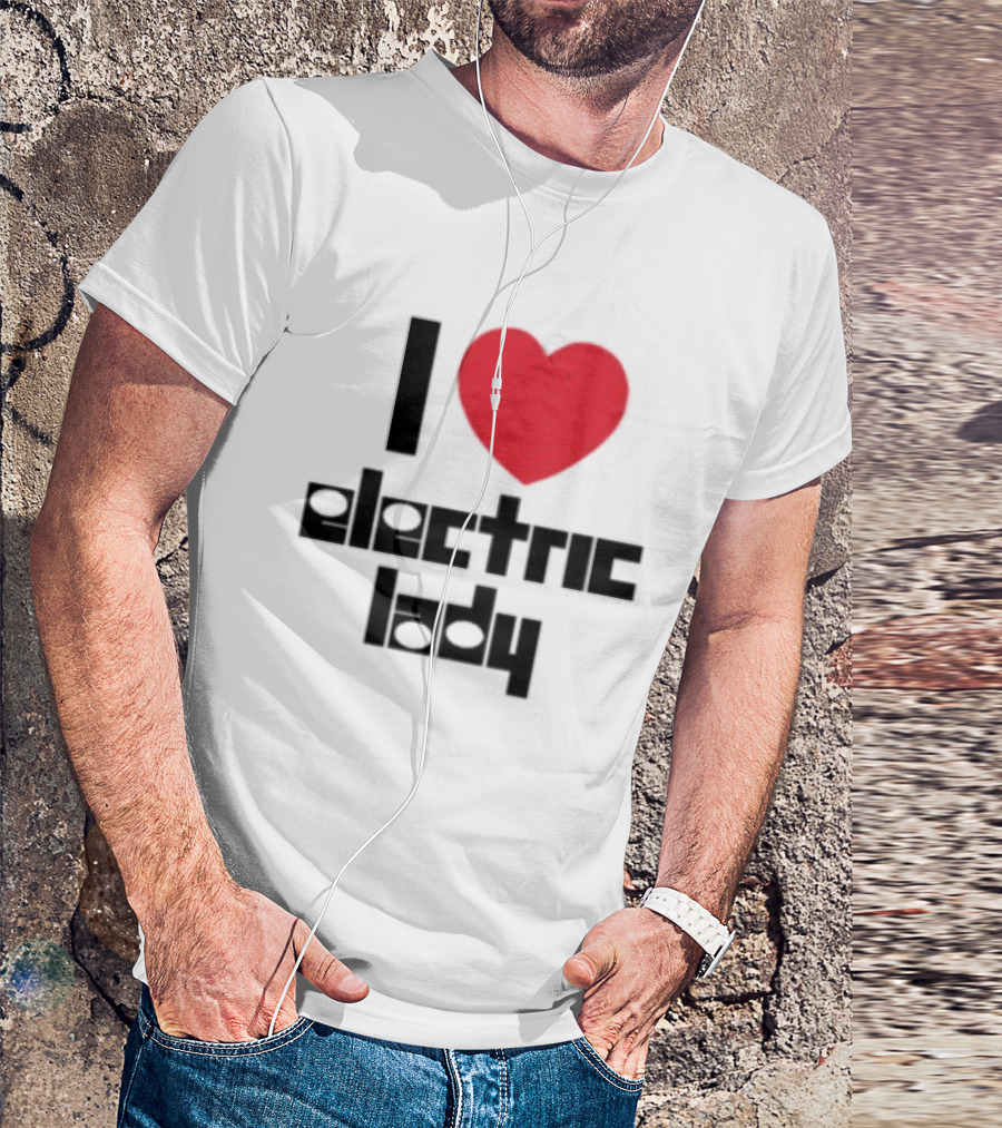 Electric Lady Studios Limited Release I Love Electric Lady T-Shirt