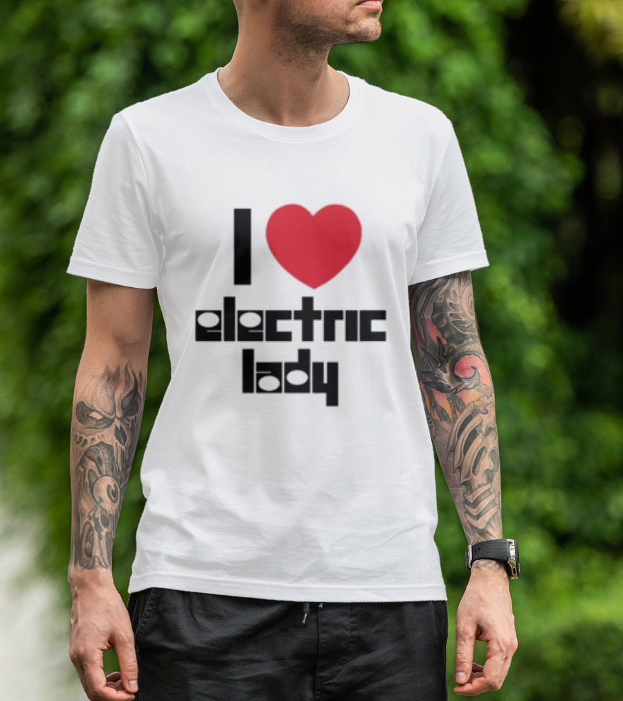 Electric Lady Studios Limited Release I Love Electric Lady T-Shirt