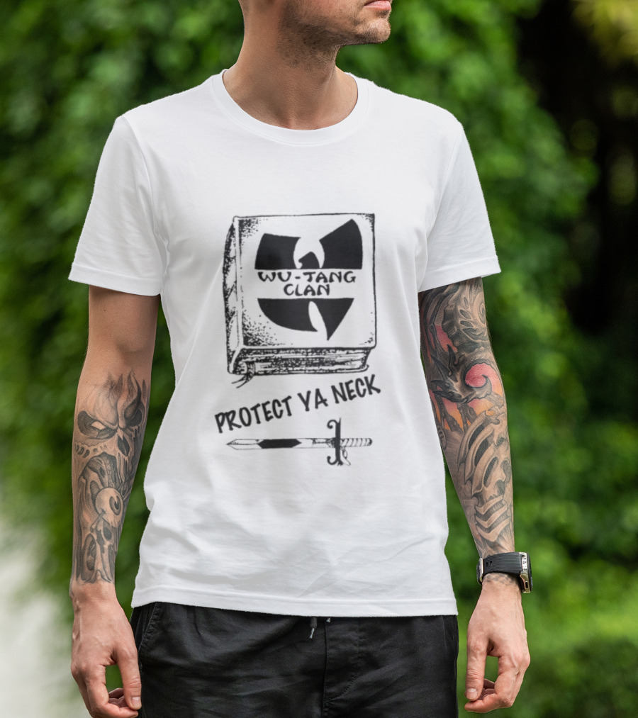 Wu Tang Clan Protect Ya Neck Justified Arrogance Store T-Shirt