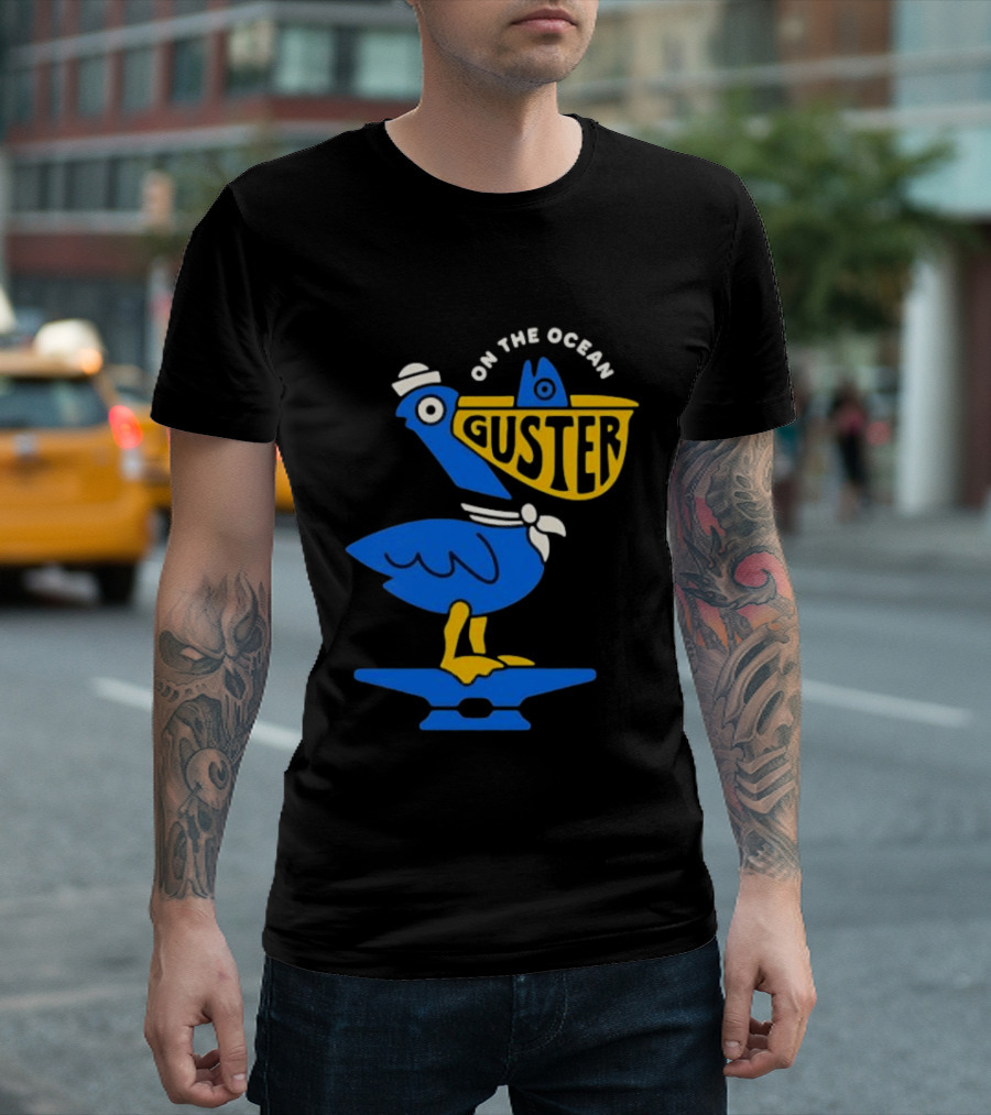 Guster On The Ocean 2026 Tour Pelican Sailor T-Shirt
