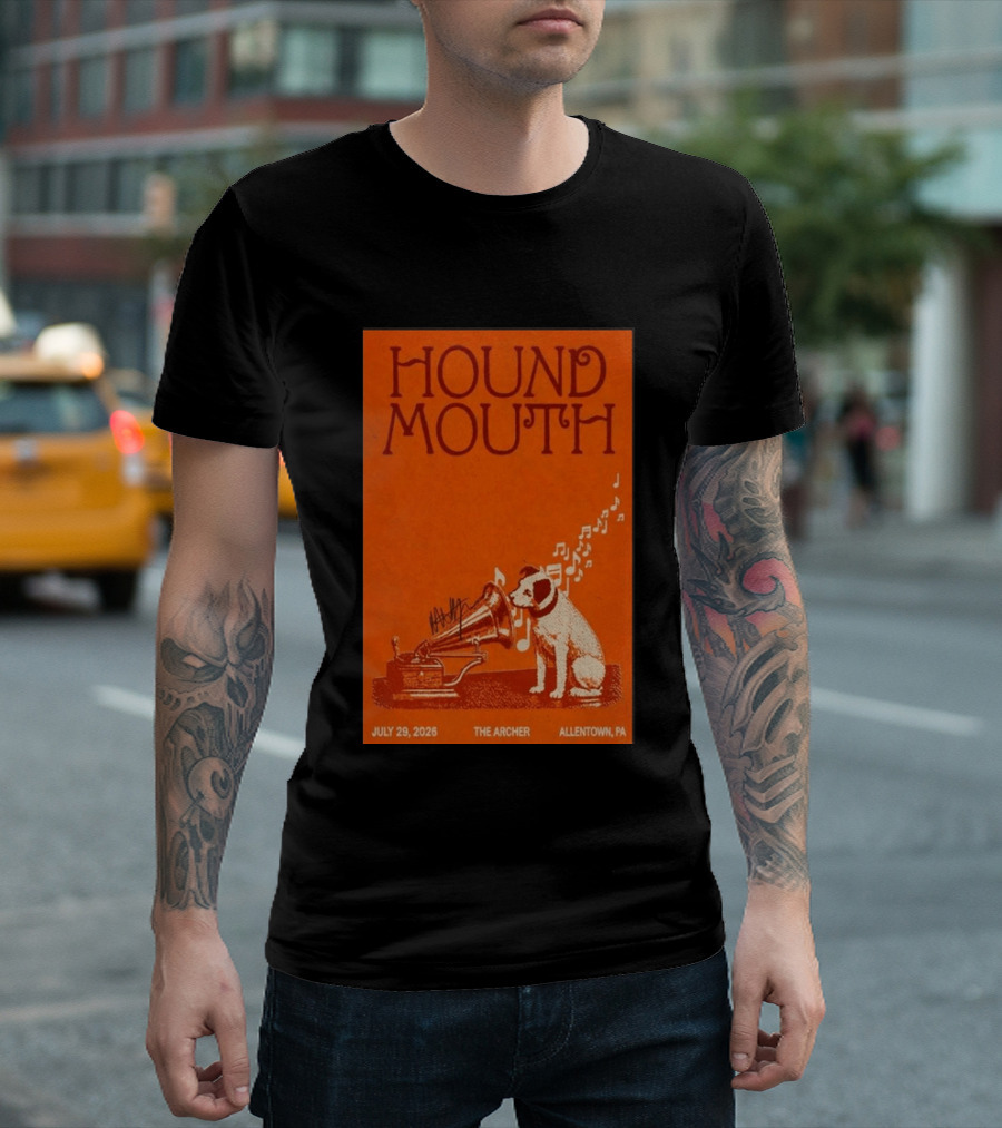 Houndmouth Allentown Pennsylvania Concert July 29 2026 The Archer T-Shirt