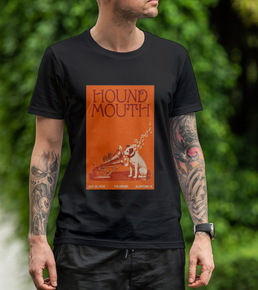 Houndmouth Allentown Pennsylvania Concert July 29 2026 The Archer T-Shirt