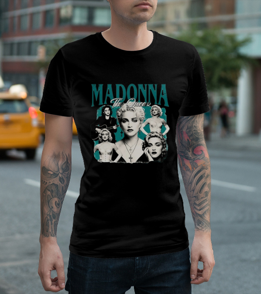 Madonna The Queen Iconic 90s Music Legend T-Shirt