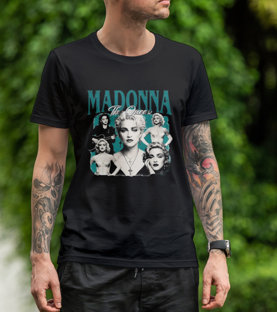 Madonna The Queen Iconic 90s Music Legend T-Shirt