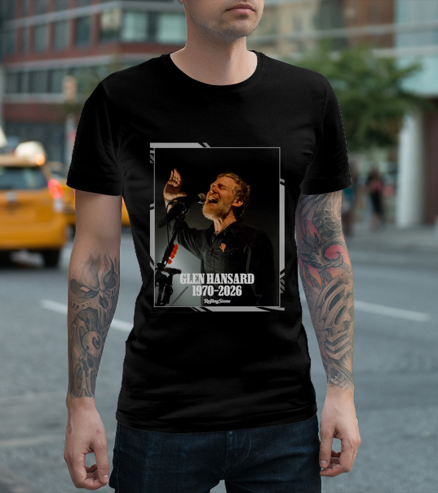 Glen Hansard 1970 2026 Rolling Stone Music Legend T-Shirt