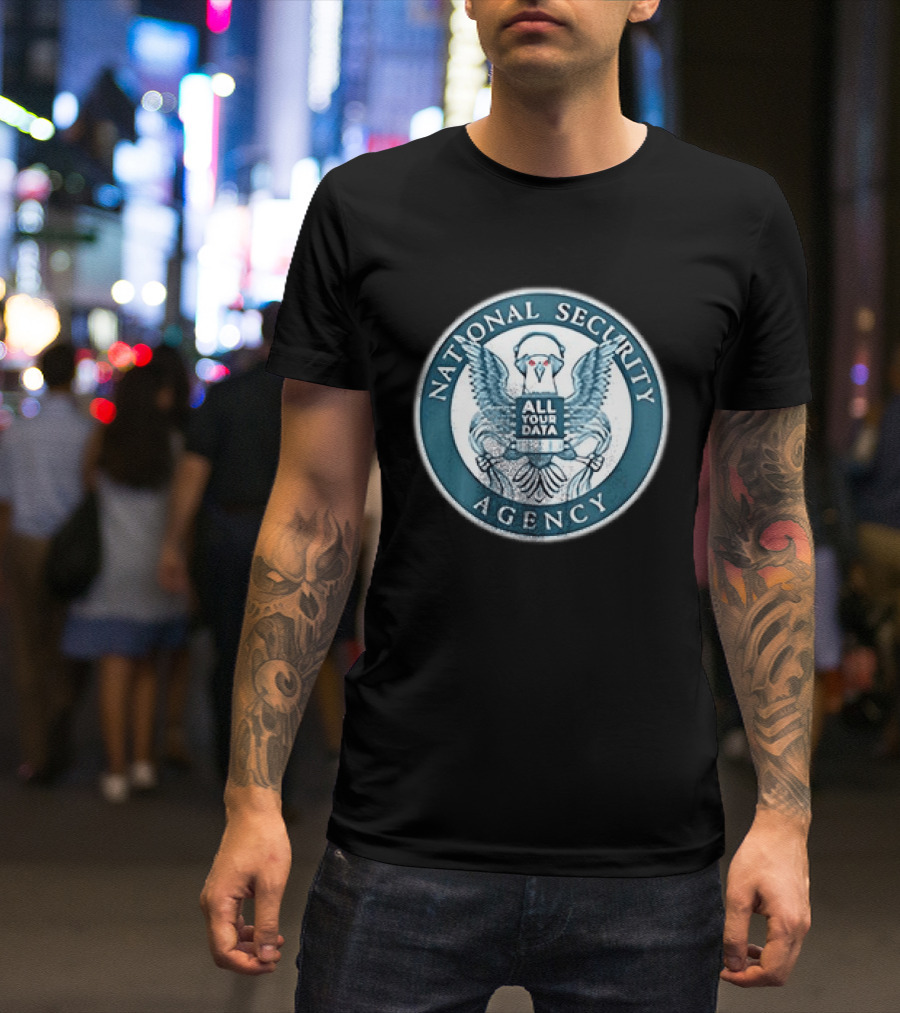 Unplug Big Brother Stop NSA's Mass Surveillance National Security Agency All Your Data T-Shirt