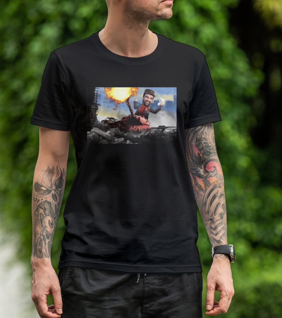 Zohran Mamdani Pied à Terre Tax NYC Explosion Image T-Shirt