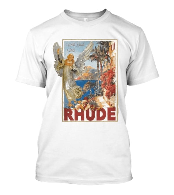 2 Chainz Rhude With Gods Help Angel Scenic Landscape T-Shirt