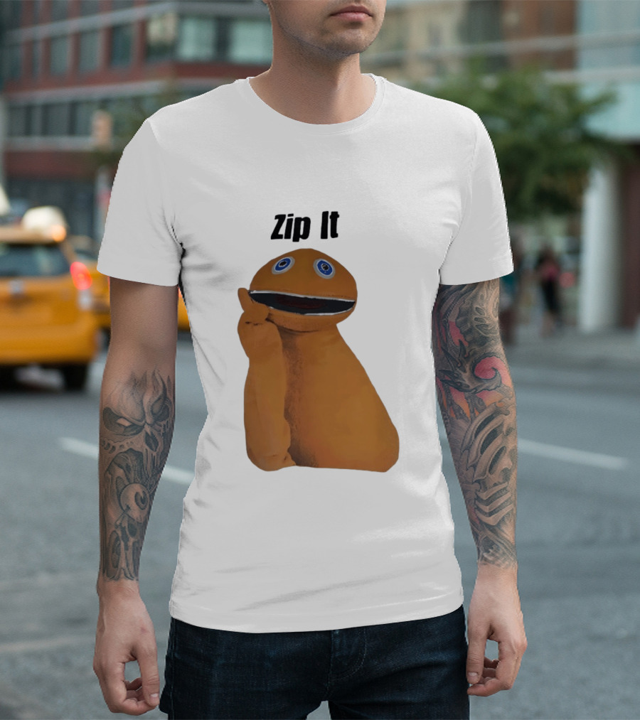 Rainbow Zippy Zip It Character From Thames TV Classic Show T-Shirt