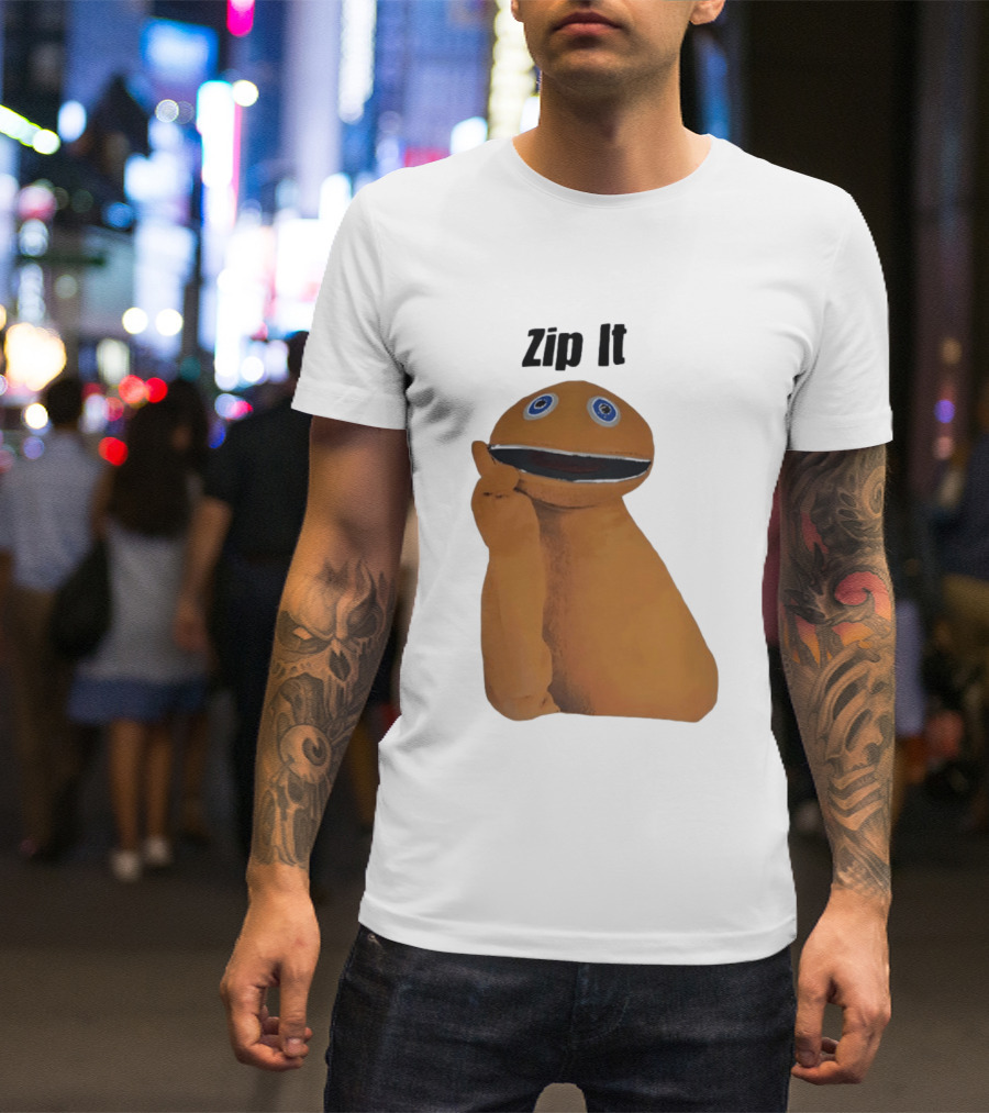 Rainbow Zippy Zip It Character From Thames TV Classic Show T-Shirt