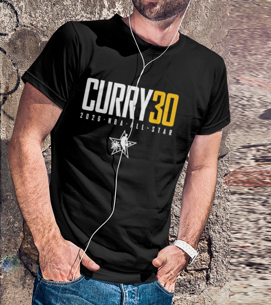 Curry30 2026 NBA All Star Golden State Warriors Iconic Basketball Star T-Shirt