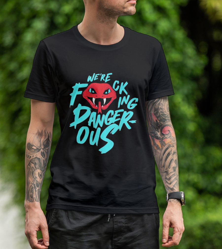 Arizona Diamondbacks Snakes We're Dangerous T-Shirt