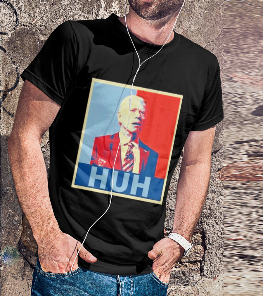 Huh Joe Biden Red Blue T-Shirt