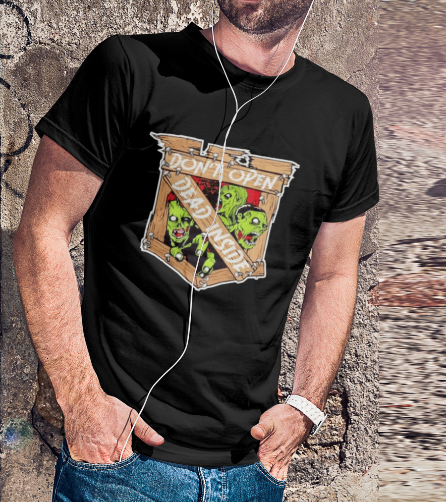 New York Rangers Halloween Don't Open Dead Inside Zombie T-Shirt
