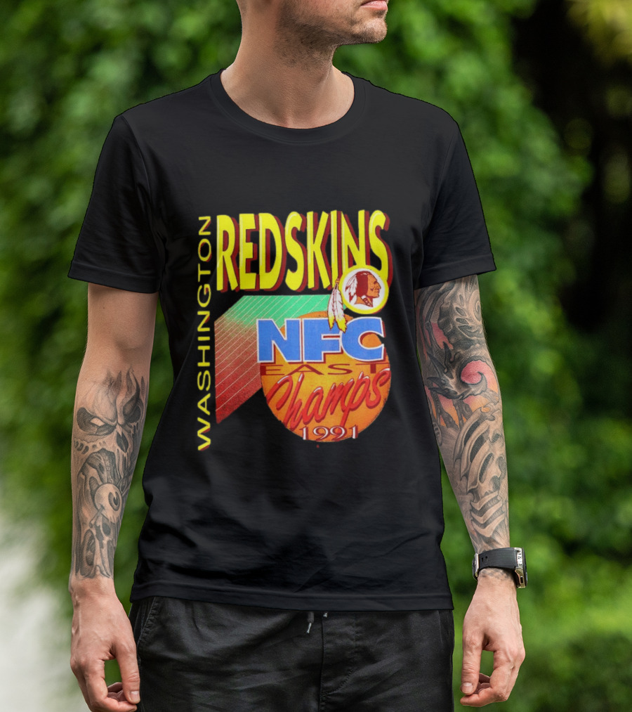 Washington Redskins NFC East Champs 1991 T-Shirt