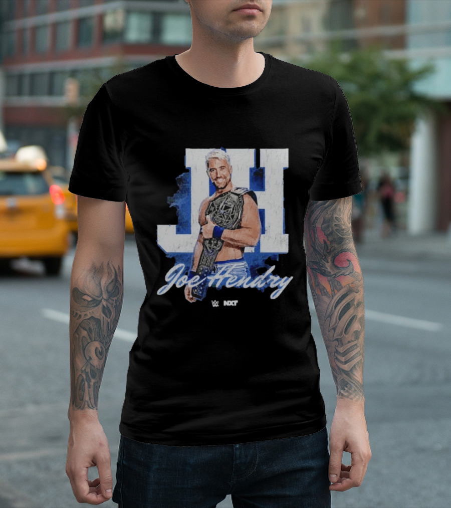 JH Joe Hendry WWE Superstar Officially Licensed Merchandise T-Shirt