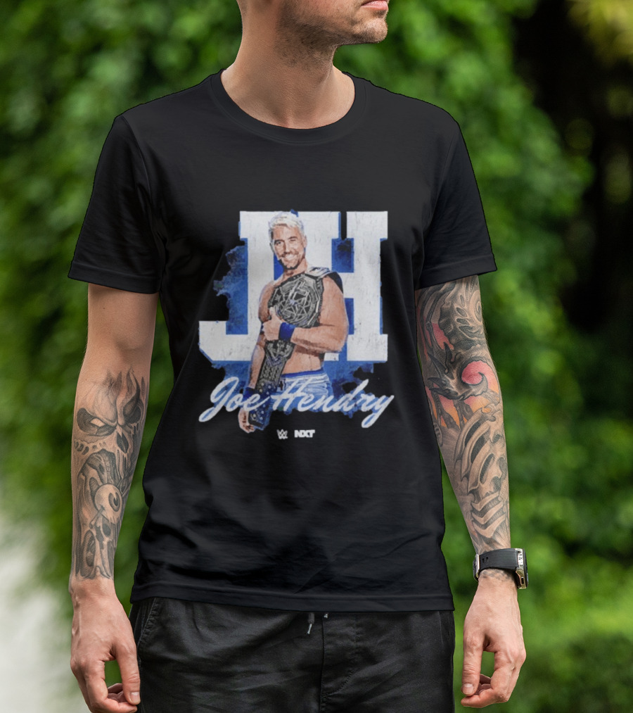 JH Joe Hendry WWE Superstar Officially Licensed Merchandise T-Shirt