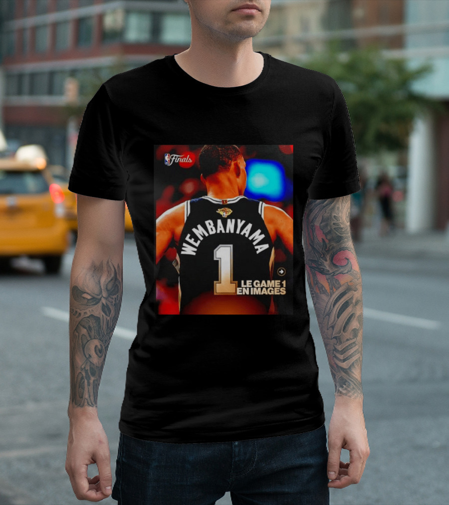 NBA Finals Wembanyama San Antonio Spurs Le Game 1 En Images T-Shirt