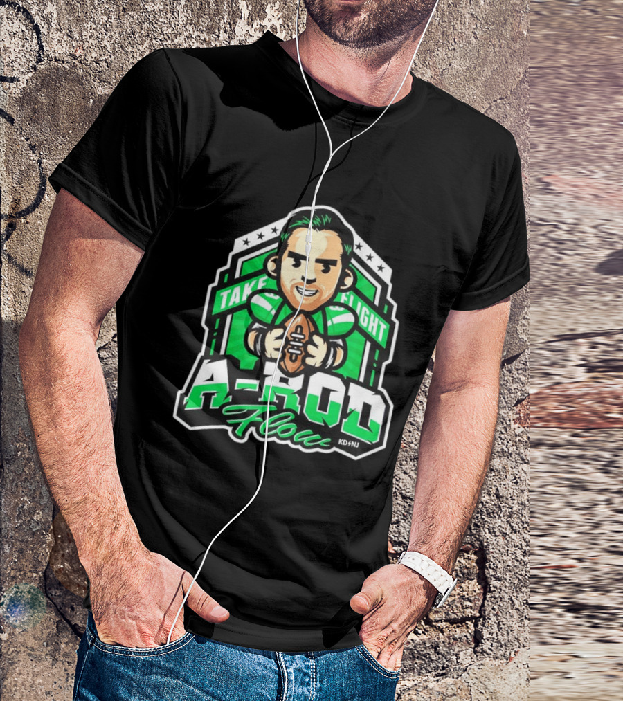 New York Jets Aaron Rodgers Take Flight A Rod Flow T-Shirt