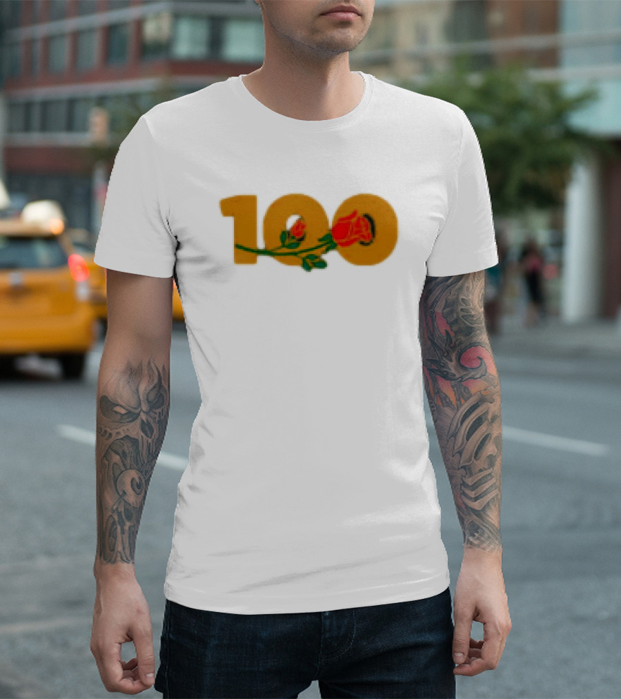0 SACKS Kansas City Chiefs 100 Rose Celebration T-Shirt