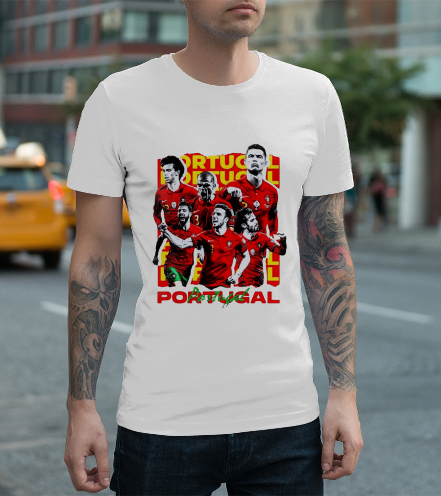 Portugal National Football Team Cristiano Ronaldo Fans T-Shirt