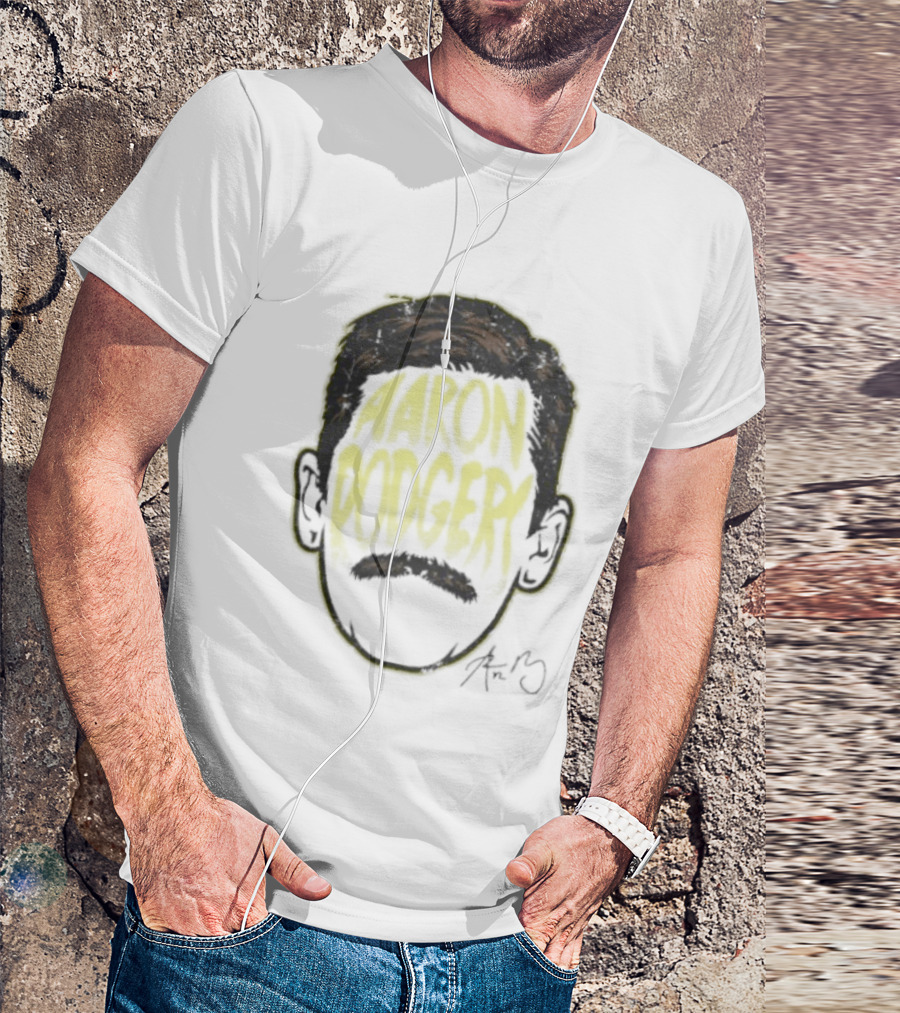 Aaron Rodgers 8 Pittsburgh Steelers Player AO Styling T-Shirt
