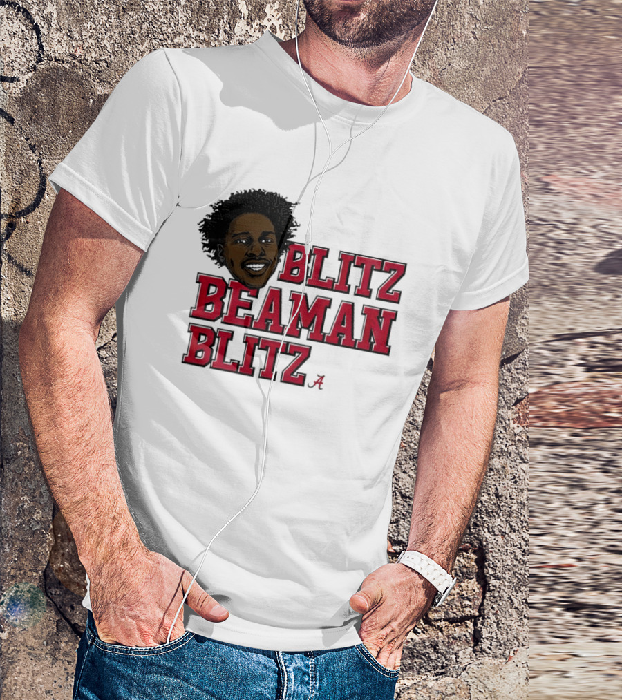 Alabama Crimson Tide Blitz Beaman Blitz Jeremiah Beaman T-Shirt