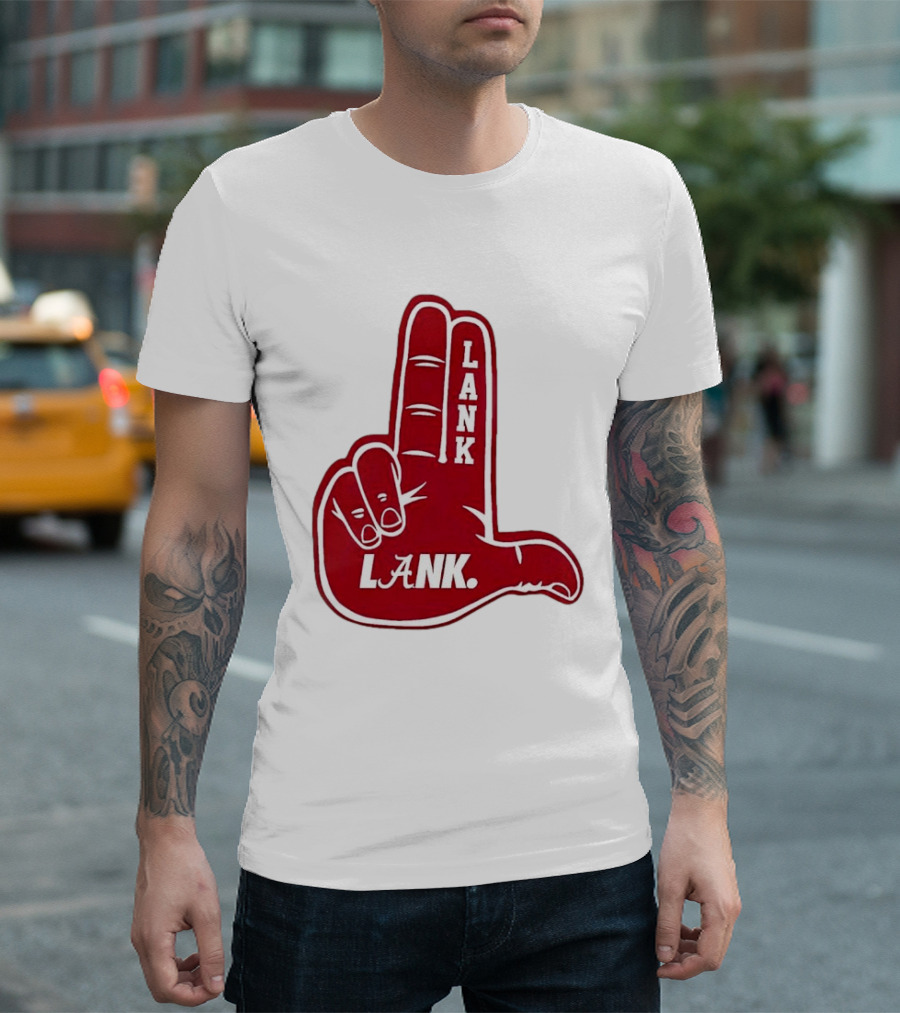 Alabama Crimson Tide Lank Hand Gesture T-Shirt