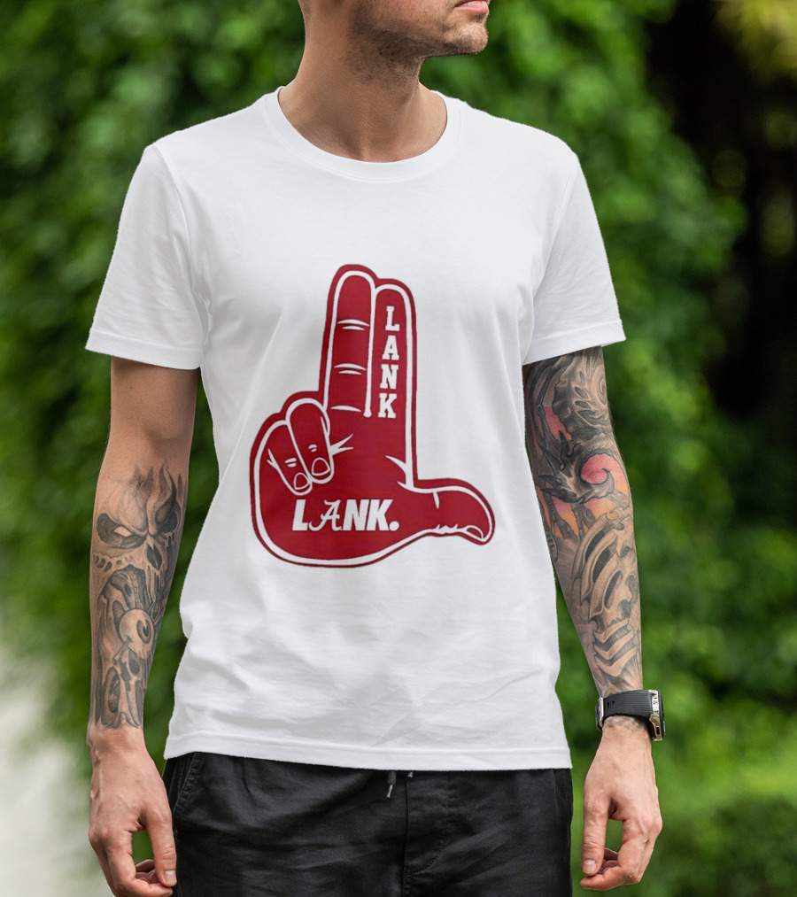 Alabama Crimson Tide Lank Hand Gesture T-Shirt