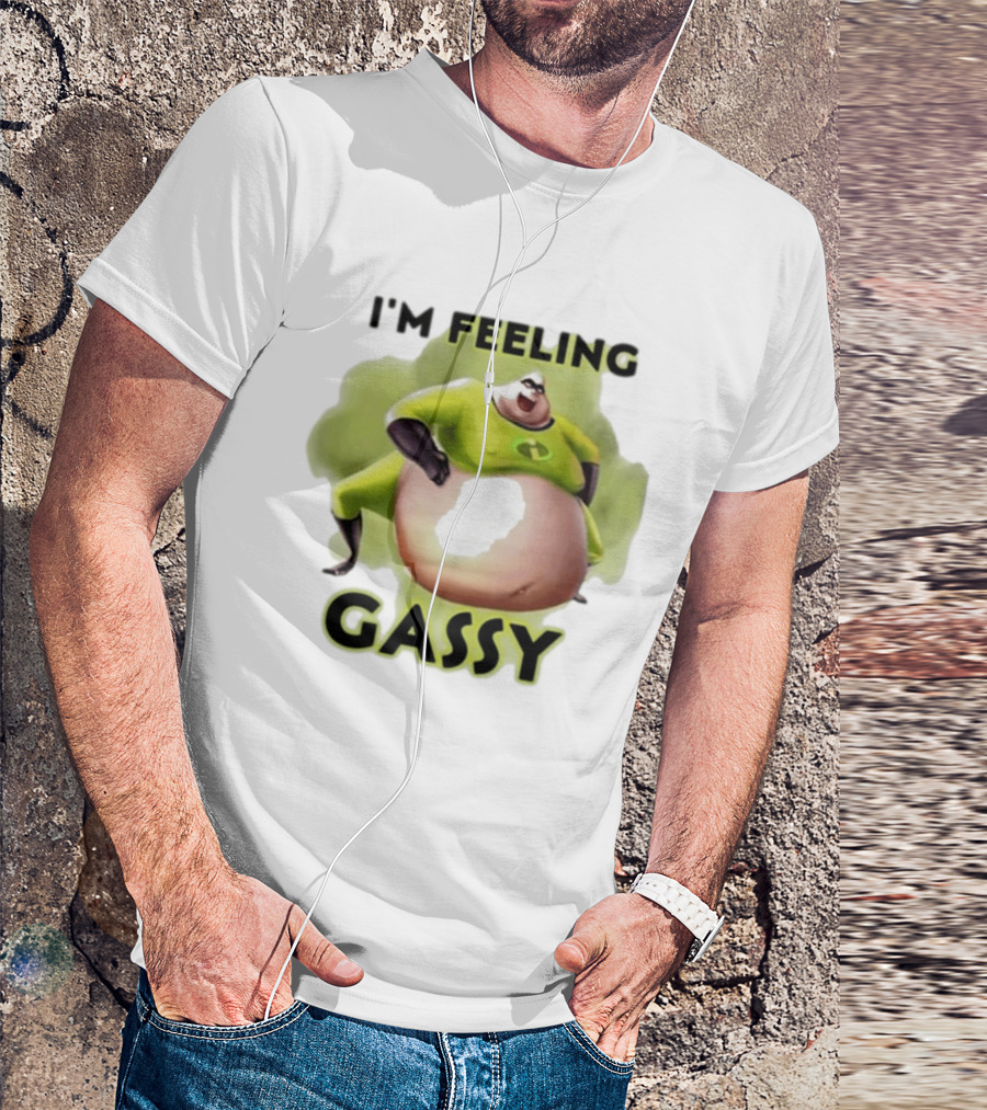 I'm Feeling Gassy Superhero Parody 2025 T-Shirt