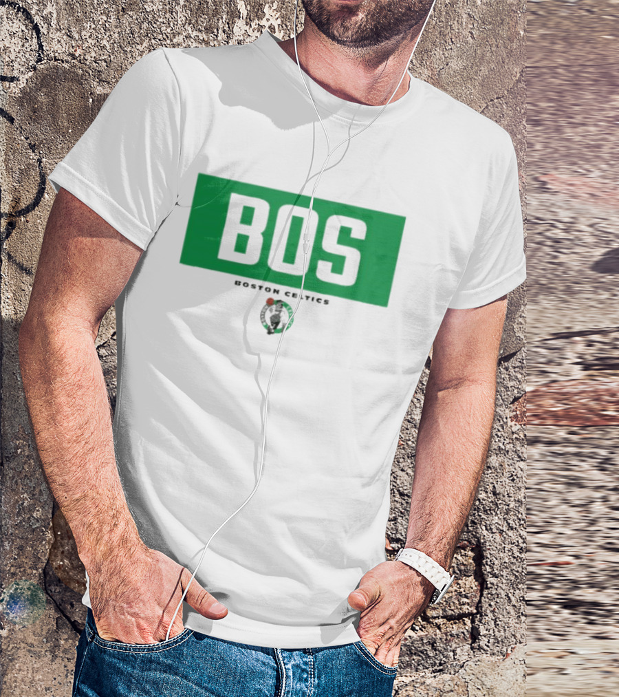 Boston Celtics BOS Crossbar NBA Basketball T-Shirt