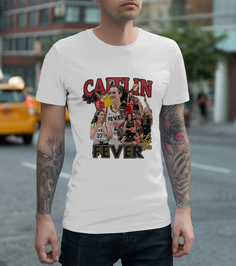 Caitlin Clark 22 Indiana Fever WNBPA T-Shirt