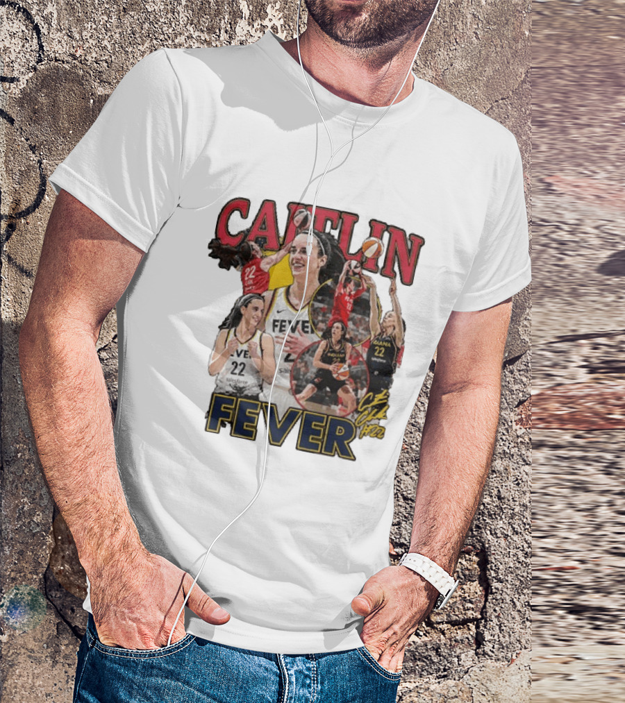 Caitlin Clark 22 Indiana Fever WNBPA T-Shirt