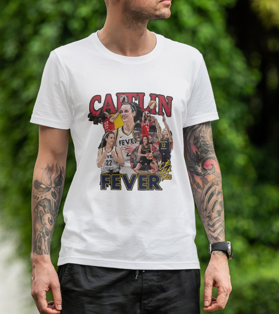 Caitlin Clark 22 Indiana Fever WNBPA T-Shirt