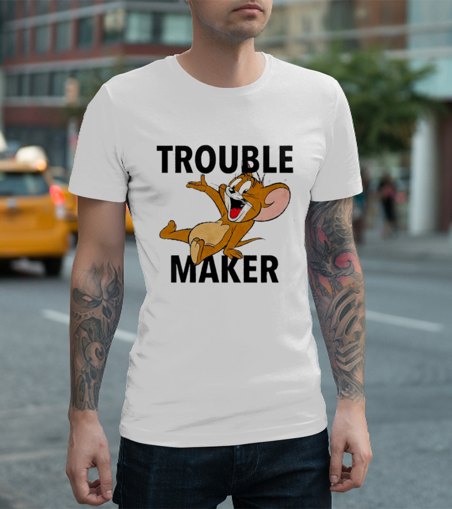 Jerry Mouse Trouble Maker T-Shirt