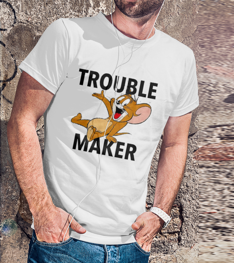 Jerry Mouse Trouble Maker T-Shirt