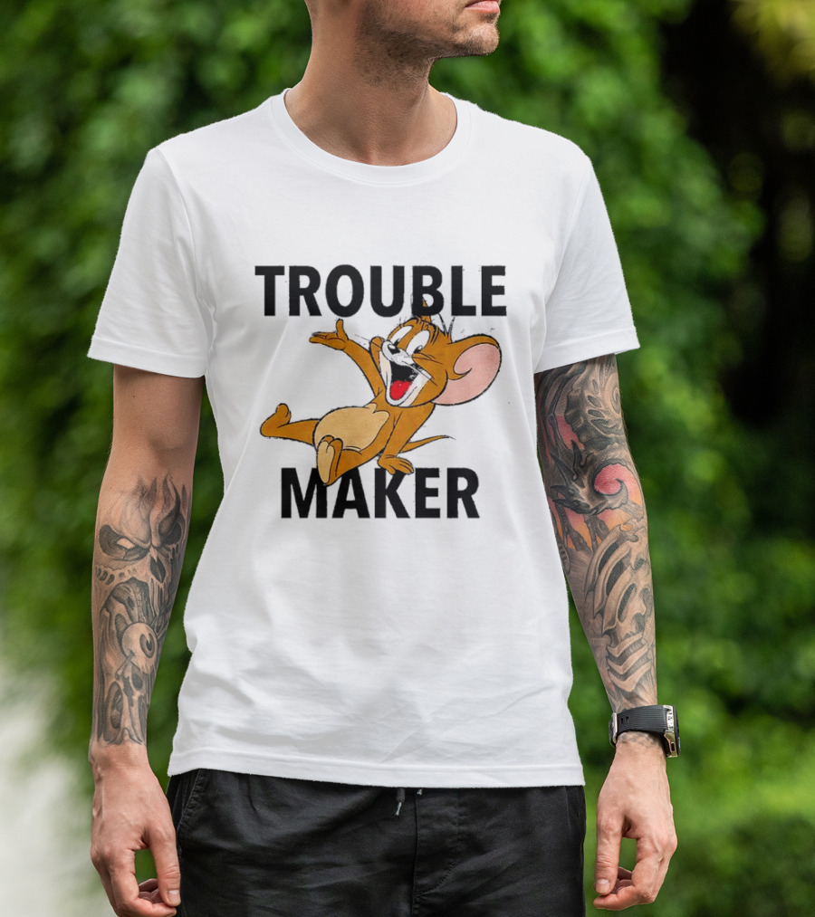 Jerry Mouse Trouble Maker T-Shirt