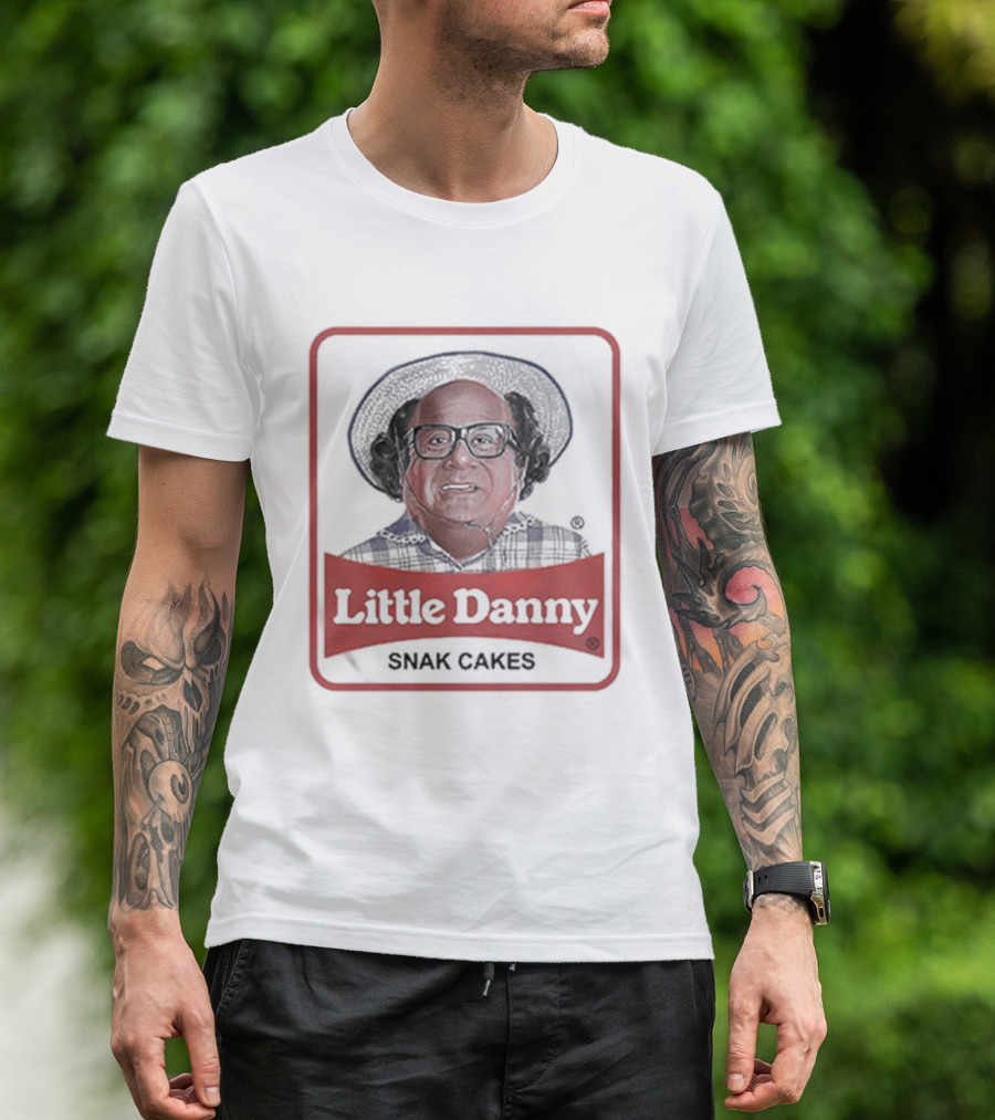 Little Danny Snak Cakes Meme Featuring Iconic Little Debbie T-Shirt