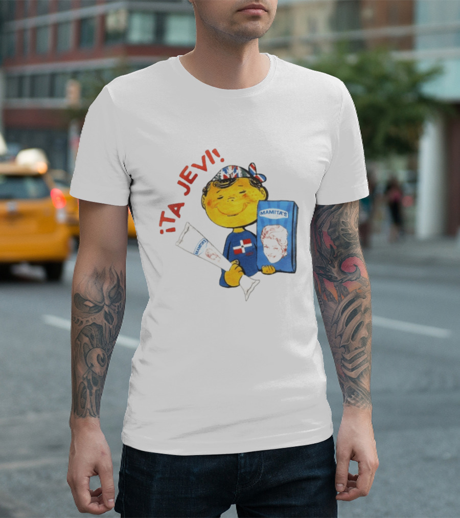 ¡Ta Jevi! Mamita's Ice Cream Dominican Packaging T-Shirt