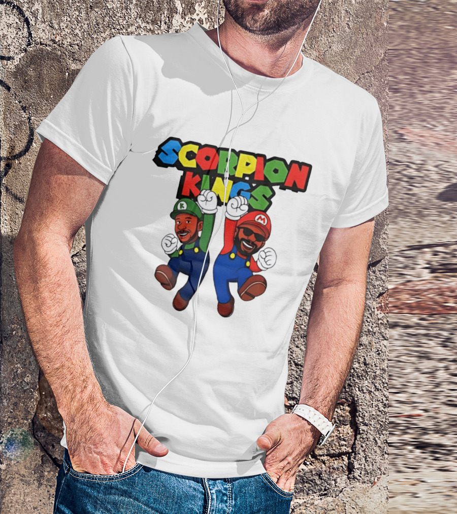 Scorpion Kings Kabza De Small And DJ Maphorisa Mario T-Shirt