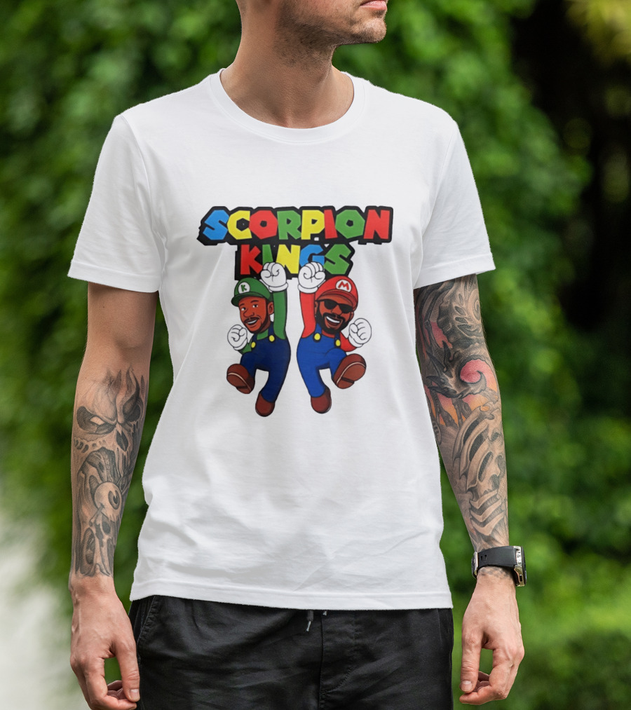 Scorpion Kings Kabza De Small And DJ Maphorisa Mario T-Shirt