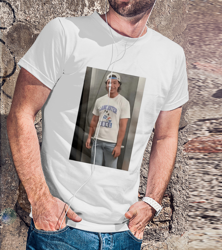 Snoopy Lancaster Basketball BBAL Vintage Peanuts Sports Cartoon T-Shirt