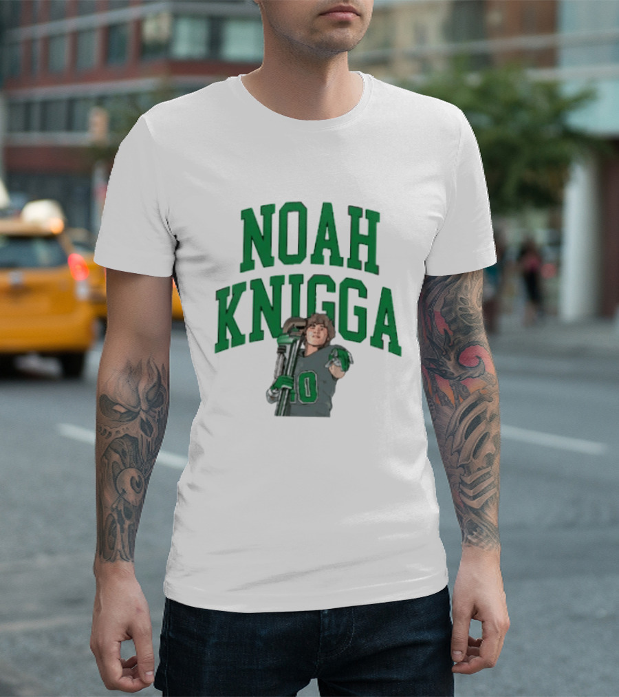 Noah Knigga Eastern Michigan Eagles Football Player T-Shirt
