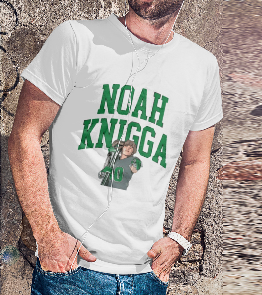 Noah Knigga Eastern Michigan Eagles Football Player T-Shirt