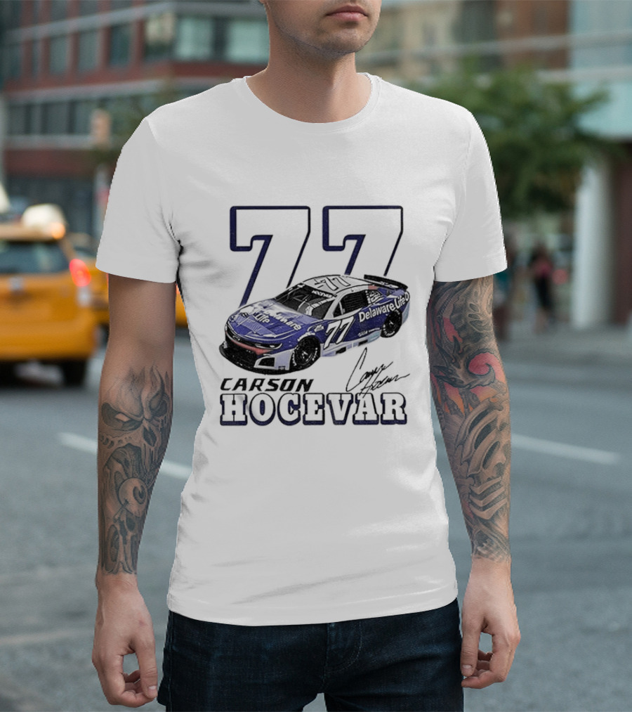 77 Carson Hocevar Nascar Racing Car T-Shirt
