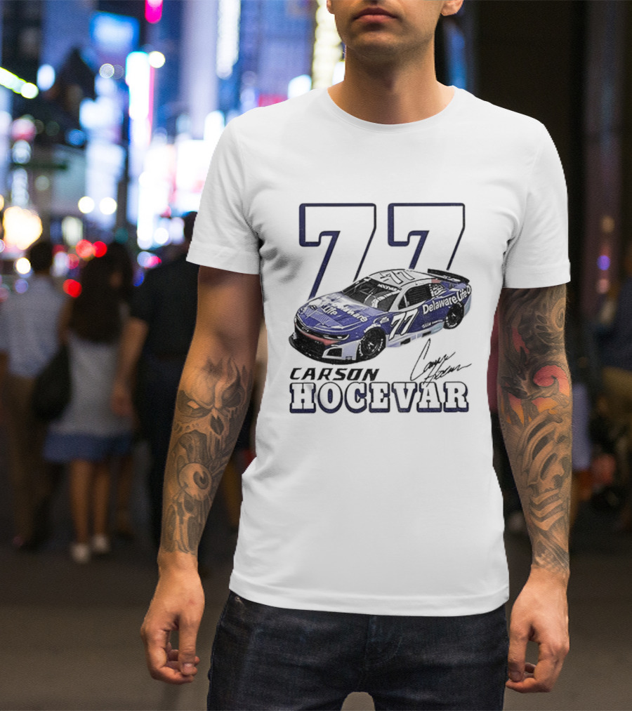 77 Carson Hocevar Nascar Racing Car T-Shirt