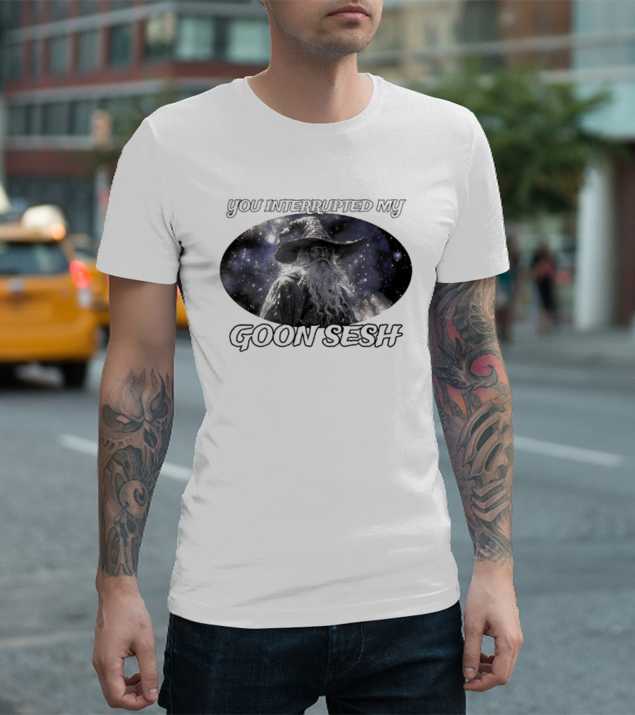 You Interrupted My Goon Sesh Wizard T-Shirt