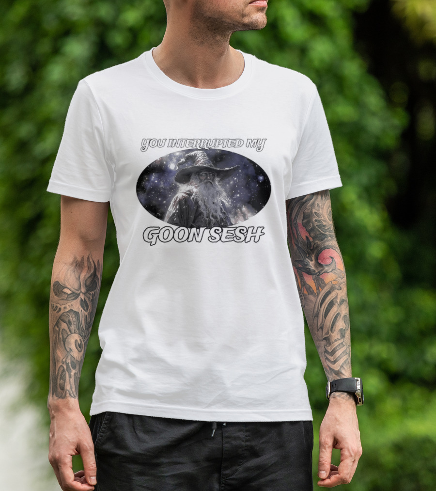 You Interrupted My Goon Sesh Wizard T-Shirt