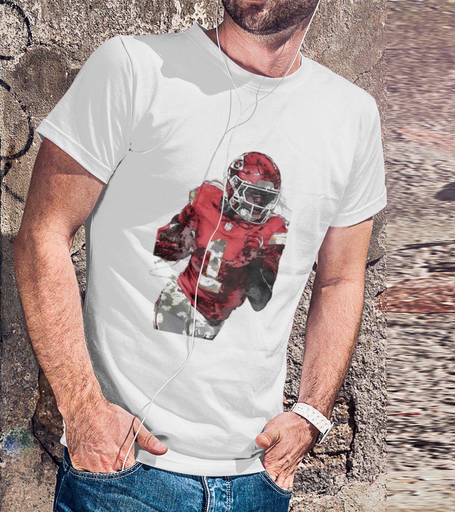 Kansas City Chiefs Xavier Worthy Football Player Number One T-Shirt